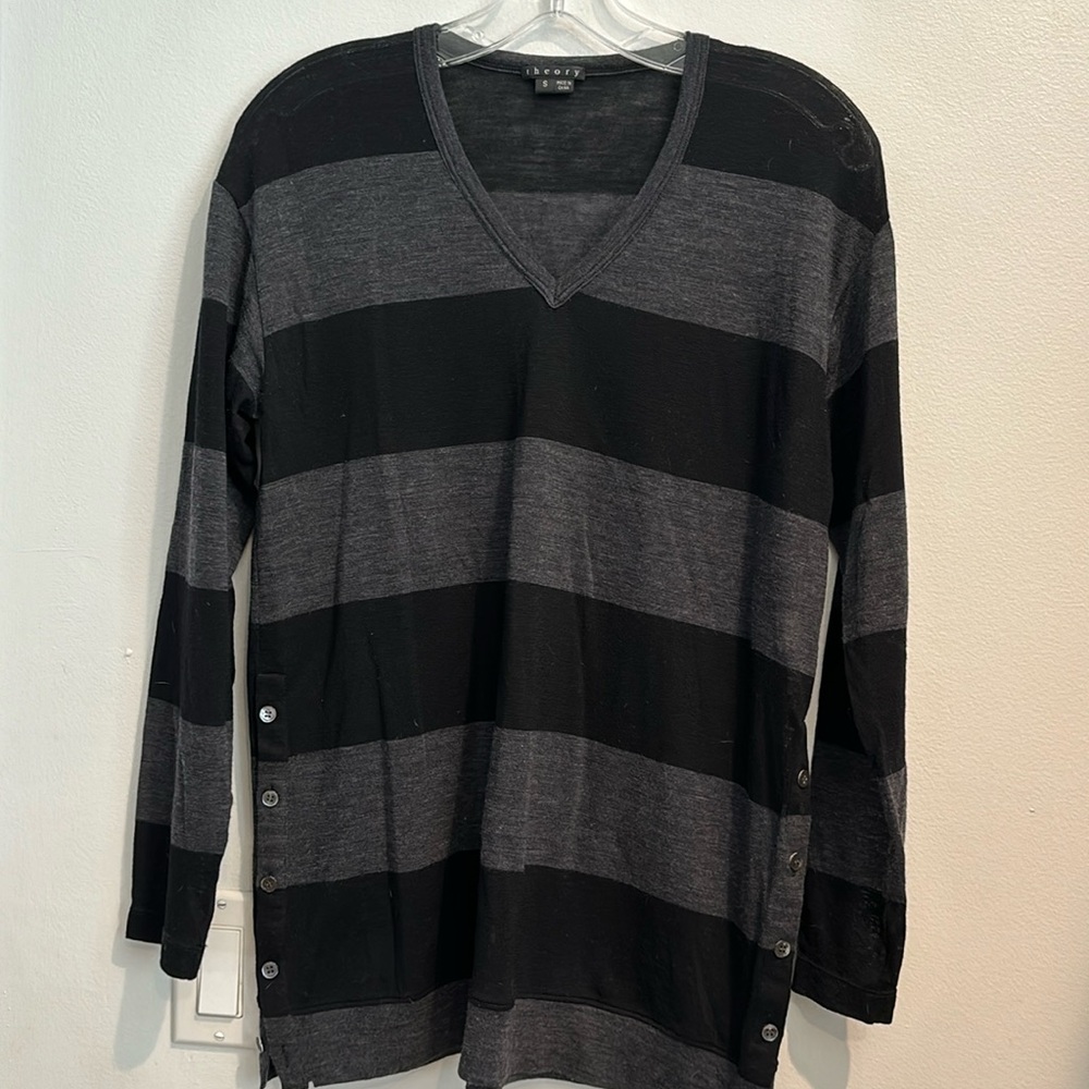 Theory V-Neck Sweater